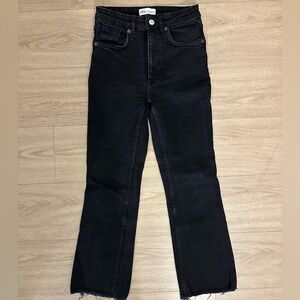 Zara Black Flare Women's Jeans